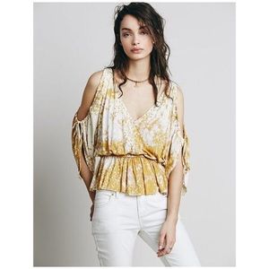 Free People Abracadabra Peplum Top